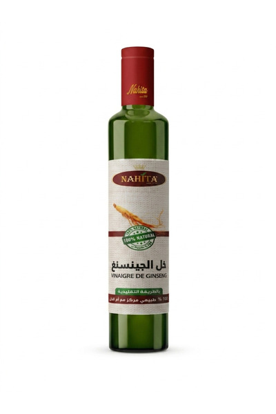 Nahita Natural Ginseng Vinegar خل الجينسيج العضوي مستورد