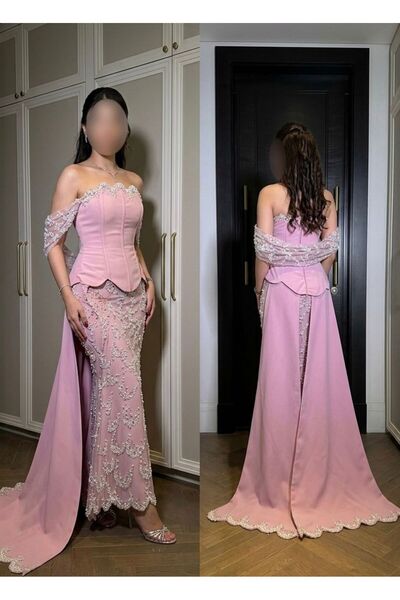 naya dress Rose Pearl Evening Dress