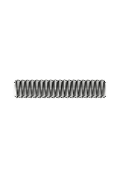 Rocast Set 50 x Tija Filetata 976 Otel Gr.4.6 Zincat-M 8 x 80