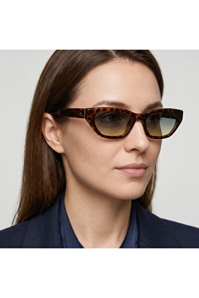 Mootlu Leopard Geometric Women's Sunglasses Mod600 Cd07