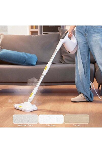 Arabest Steam Mop & Handheld Steam Cleaner, 15s Heat-Up 230°F Floor Steamer f...