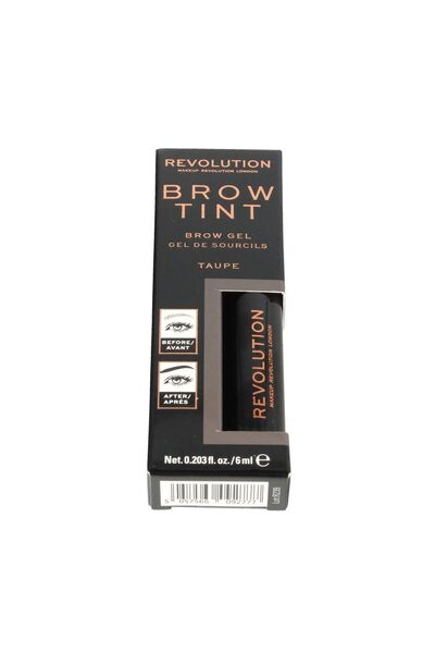 Makeup Revolution London Vopsea pentru sprâncene, Gel pentru sprâncene, Taupe...