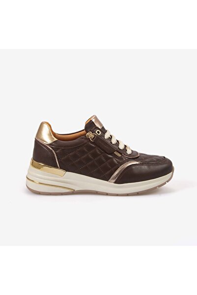 KEMAL TANCA Women's Eva Sole Quilted Stitched Lace-Up Sports & Sneaker Shoes ...