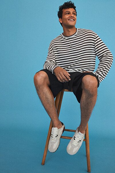 Bershka İnce retro tarzı spor ayakkabı