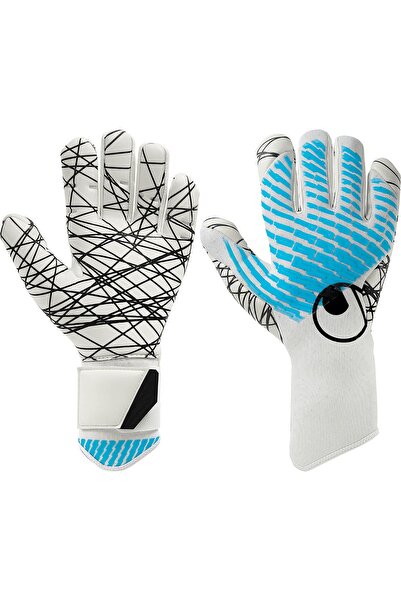 UHLSPORT 1011373 Fm Cybertec Ultragrip Hn Kaleci Eldiveni Beyaz-Mavi