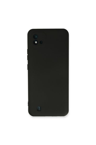 Generic Brand Realme C11 2021 Compatible Case Nano Velvet Silicone - Black