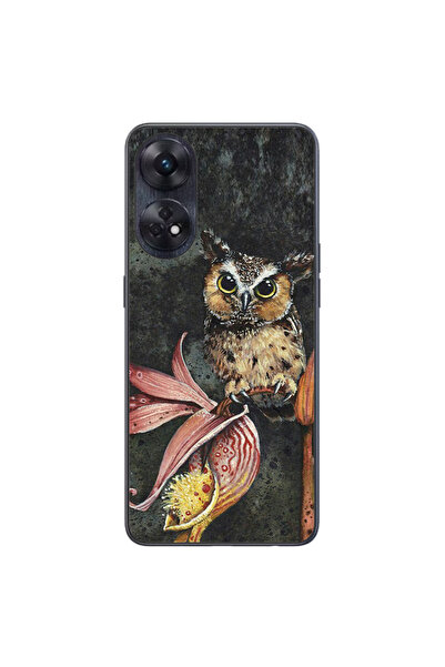 OEM Husa compatibila cu Oppo Reno 8T 4G Silicon Gel Tpu Model Owl Painted