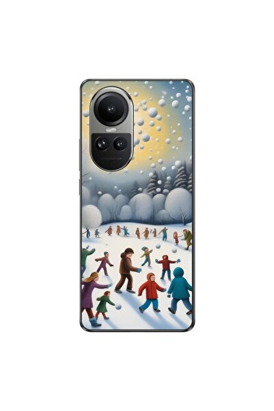OEM Θήκη συμβατή με Oppo Reno10 5G, από σιλικόνη gel TPU, με σχέδιο παιδιά πο...