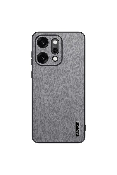 sscase Wood Σκληρή Θήκη Grey (Oppo Reno14 5G)
