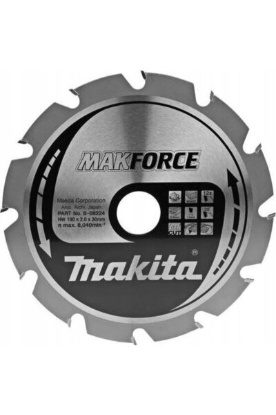 Makita LamДѓ de ferДѓstrДѓu circular MAKFORCE 190 mm alezaj 30 mm numДѓr de d...