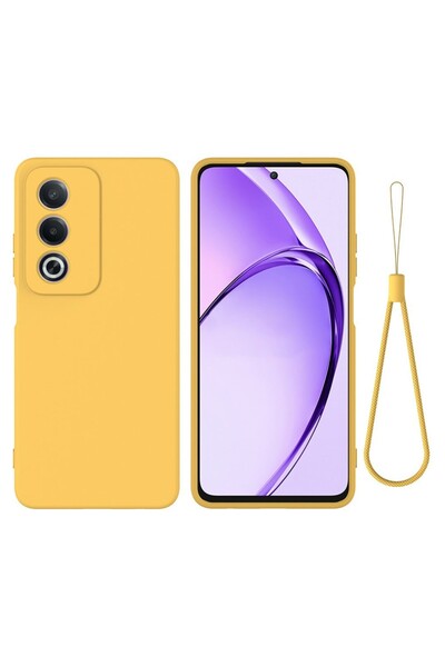 sscase Solid Color Θήκη Σιλικόνης Yellow (Oppo A80 5G)
