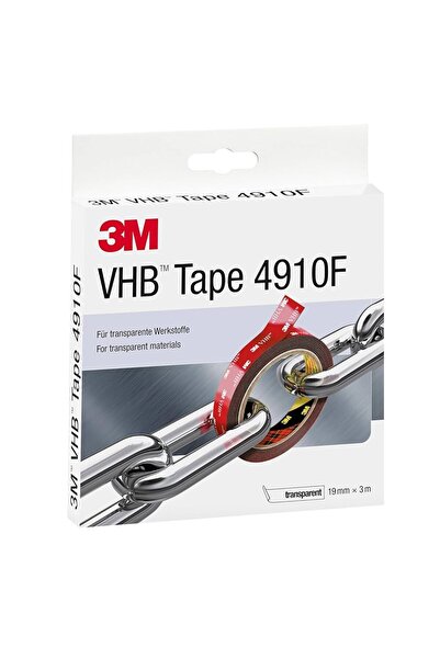3M 4910F 19mmx3mt Çift Taraflı Bant