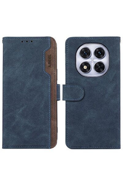 sscase ABEEL Dual Color Θήκη Πορτοφόλι Blue (Xiaomi Redmi Note 14 Pro 4G)