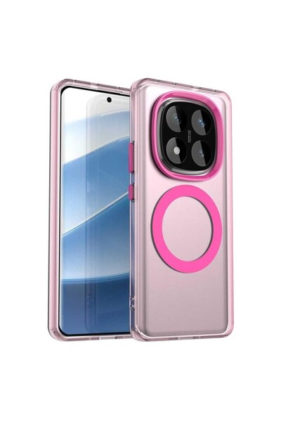 sscase Candy Magsafe Σκληρή Θήκη Hot Pink (Xiaomi Redmi Note 14 Pro 5G/Poco X...