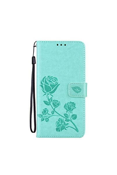 sscase Rose Embossed Θήκη Πορτοφόλι Green (Xiaomi Redmi Note 11 Pro 4G / 5G)