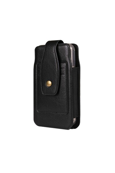 sscase Θήκη για Smartphones από 6.1 έως 6.3 Inches Black (Universal Θήκες Ζώνης)