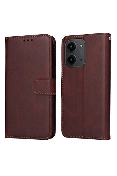 sscase Basic Θήκη Πορτοφόλι Brown (Xiaomi Redmi 15C 4G-5G / Poco C85 4G)