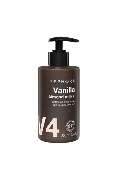 SEPHORA Nazik Temizleyici Duş Jeli Nemlendirme Etkili Vanille + Lait d'amande...