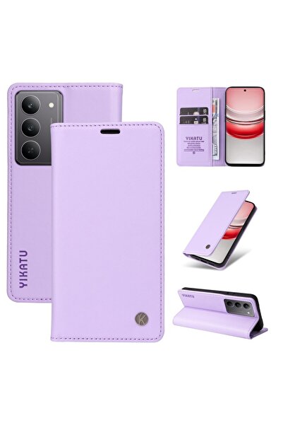 sscase YIKATU YK-001 Θήκη Βιβλίο Light Purple (Realme C75 4G)