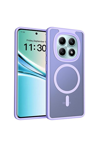 sscase Magsafe Ημιδιάφανη Σκληρή Θήκη Purple (Xiaomi Redmi Note 15 5G/Poco M8...