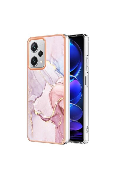 sscase Electroplating Marble Σκληρή Θήκη Rose Gold (Xiaomi Redmi Note 12 Pro ...