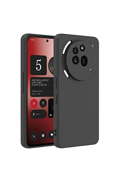 sscase Soft Matte Θήκη Σιλικόνης Black (Nothing Phone (3a) Pro)