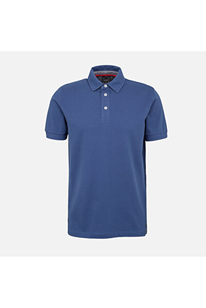 Geox Tricou polo bărbătesc albastru închis