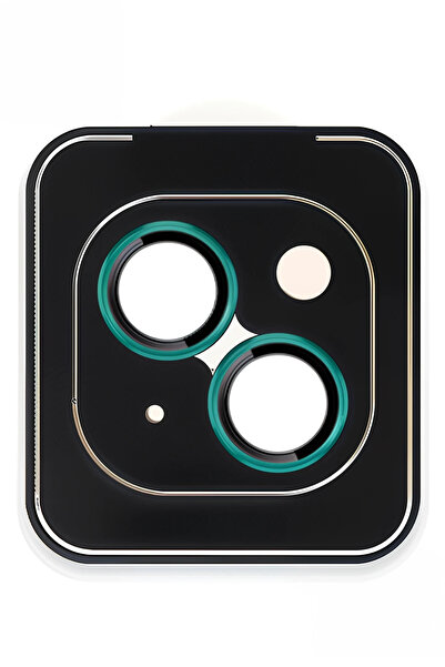 Fuchsia Urr iPhone 15 Titanium Alloy Ar Camera Lens Protector - Green