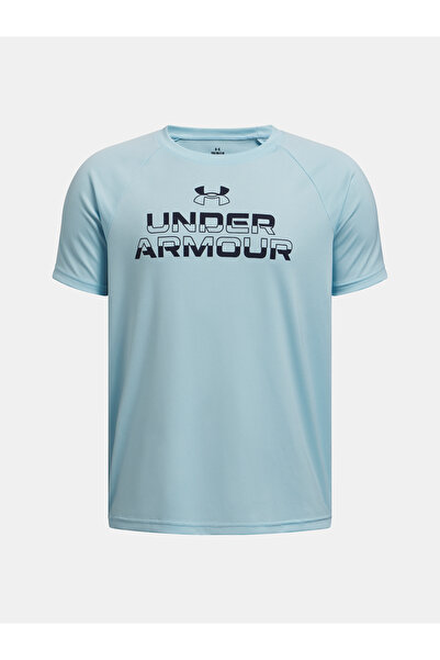 Under Armour Tricou băiețesc UA Tech Split Wordmark SS