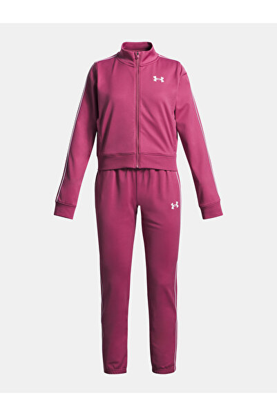 Under Armour Set de trening pentru fete UA Icon Knit Crop - ROȘU