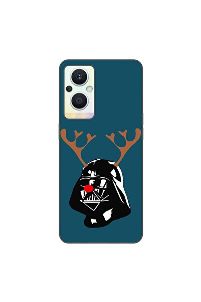 OEM Husa compatibila cu Oppo Reno7 Lite Silicon Gel Tpu Model Craciun Darth V...