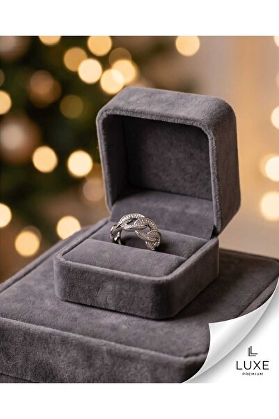 XUPING JEWELRY خاتم فضي بتصميم سلسلة
