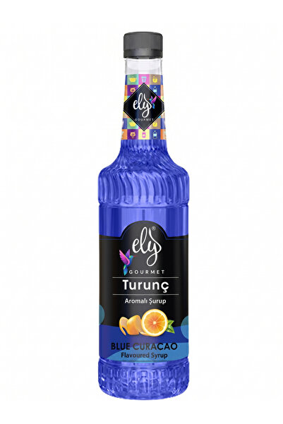 Ely Gourmet Premium Turunç Şurubu – Kokteyl, Kahve ve Limonata Şurubu (750 ml)