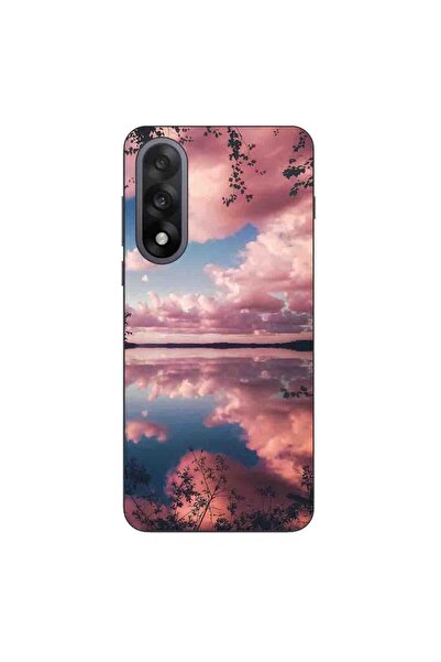 OEM Θήκη συμβατή με OnePlus Nord 5 Σιλικόνης Gel TPU με σχέδιο Ροζ Σύννεφα