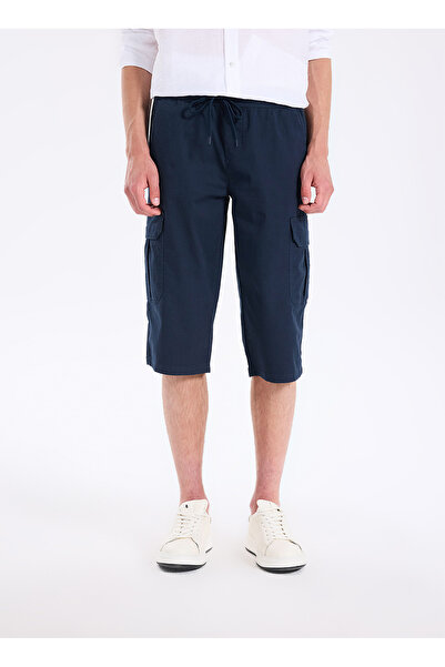 Lee Cooper Navy Blue Men's Comfortable Shorts 262 Lcm 221015 Joan Navy Blue