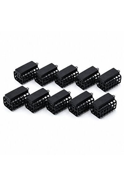 FRY Rectangular metal basket 70g, set of 10pcs