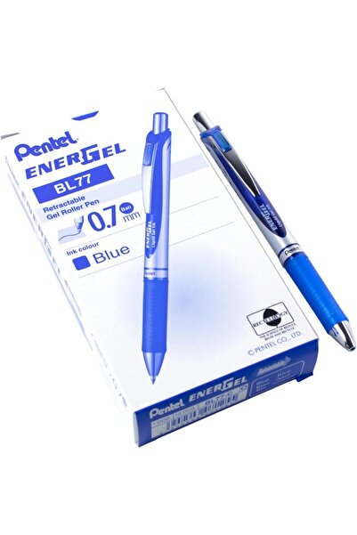 Pentel EnerGel Retractable Pen - 0.7mm, Blue