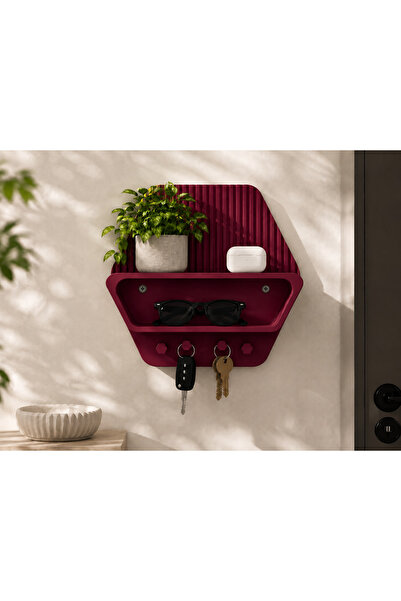 farist Modern Wall-Mounted Key Holder and Organizer Rack |   Glasses, Keys, a...