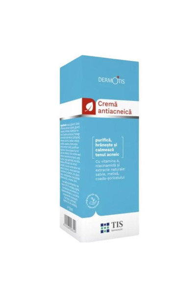 TIS Crema Antiacneica - Farmaceutic Dermotis, 50 ml