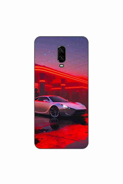 OEM Husa compatibila cu OnePlus 6T Silicon Gel Tpu Model Future Car