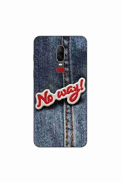 OEM Husa compatibila cu OnePlus 6 Silicon Gel Tpu Model No Way Jeans