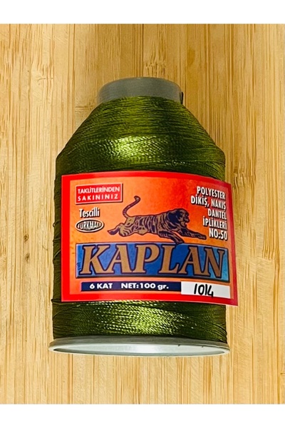 Öztürk Tuhafiye Kaplan 6 Ply 100 Gr Polyester Sewing, Embroidery, Lace Hand E...