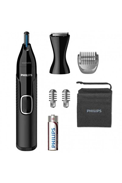 Philips Trimmer pentru Nas-Urechi NT5650-16 Lavabil Utilizare Umed si Uscat O...