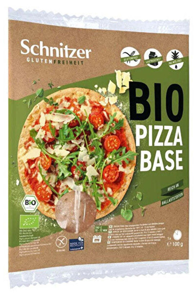 Schnitzer Organic pizza crust without gluten, 140g Gluten Free