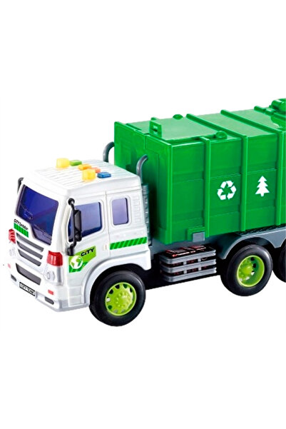 GHEMOTOC Mașină de gunoi verde