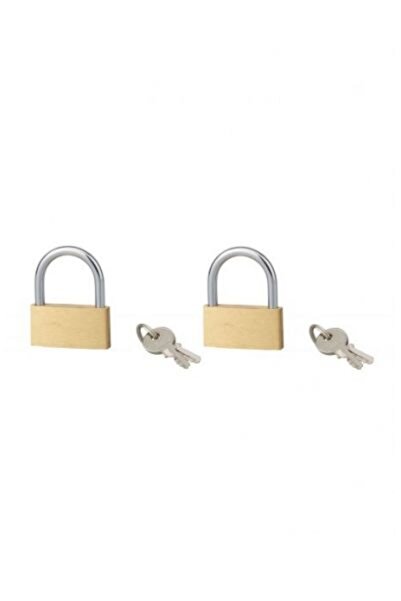 Serruprix Set 2 Basic Keyed Padlocks, 40 mm