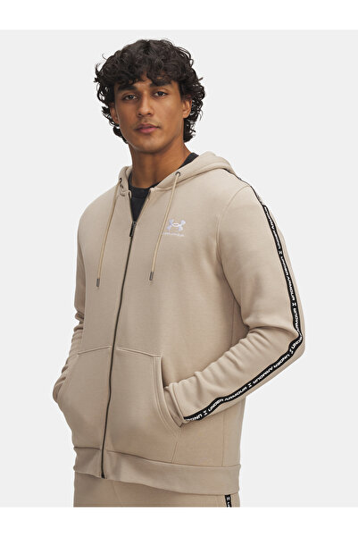 Under Armour Hanorac bărbătesc UA Icon Fleece FZ Taping-BRN