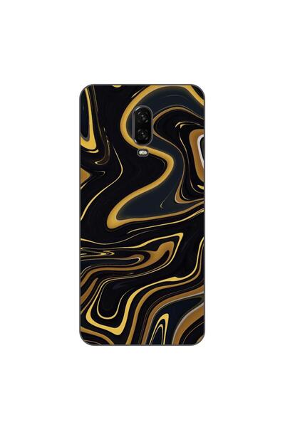 OEM Husa compatibila cu OnePlus 6T Silicon Gel Tpu Model Acrylic Glow