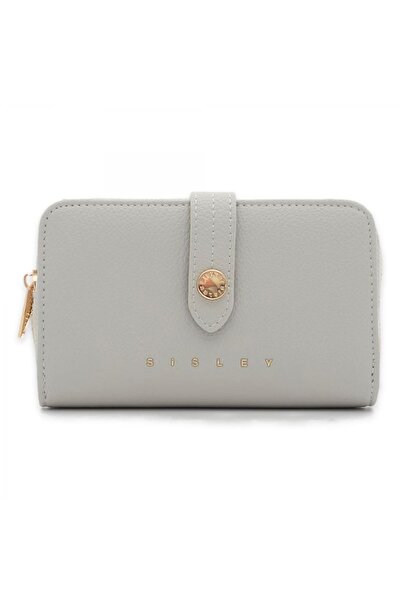 Sisley Sly_313 10X16X2,5 Gri Kadın Cüzdan