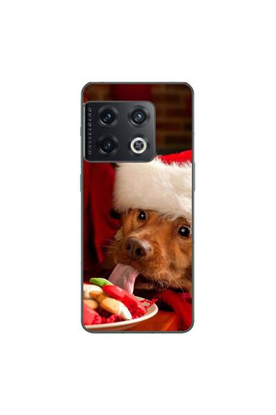 OEM Θήκη συμβατή με OnePlus 10 Pro από σιλικόνη gel TPU με σχέδιο Χριστουγενν...